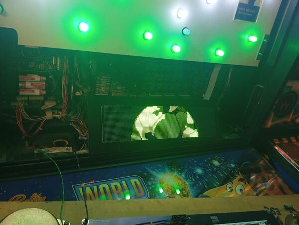 Pinball Display RGBDMD Williams -Bally . Pinballs