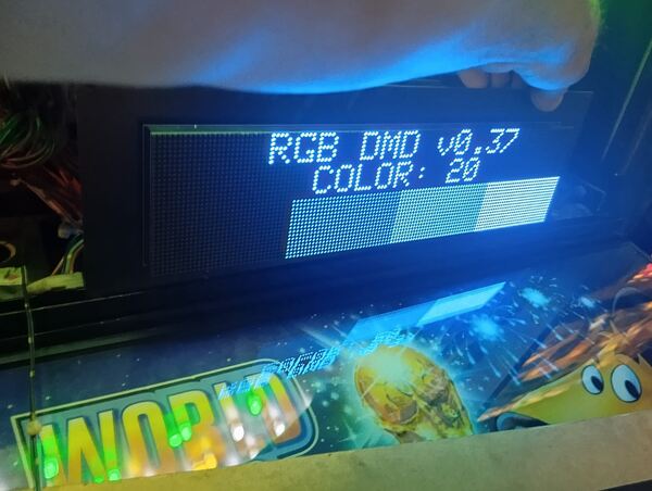 Pinball Display RGBDMD Williams -Bally . Pinballs