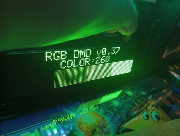 Pinball Display RGBDMD Williams -Bally . Pinballs