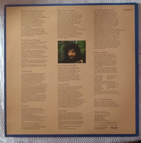 Vinil Cat Stevens - Tea for the Tillerman. Vinil, CDs