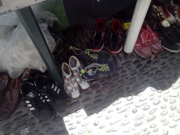 Sapatilhas originais usadas. Calçado homem