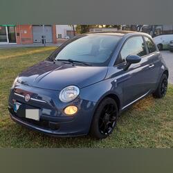 Fiat 500 1.0 turbo . Carros. Matosinhos. 2012   101.000 km Manual Gasolina 75 cv 3 portas Azul ABS Ar condicionado Vidros eléctricos Volante multi-funções