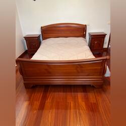  Conjunto de quarto completo (madeira de cerejeira. Conjuntos de móveis para quarto