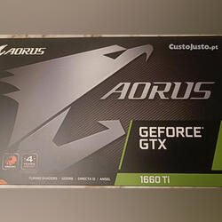 Gráfica AORUS GeForce® GTX 1660 Ti 6G. Placas gráficas. Idanha-a-Nova