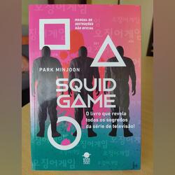 Livro “Squid game”. Livros. Matosinhos. Arte Português    Muito bom Capa mole