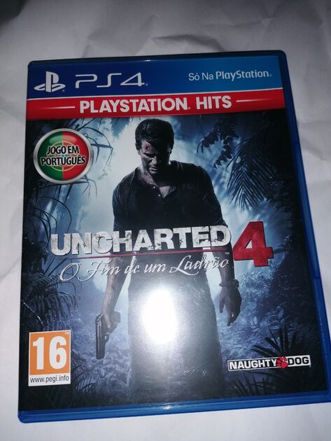 Uncharted 4 PS4 O Fim de um Ladrão . Videojogos