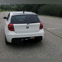 BMW 118 d. Carros. Loulé. 2008   162.000 km Manual Diesel 2000 cv 3 portas Branco