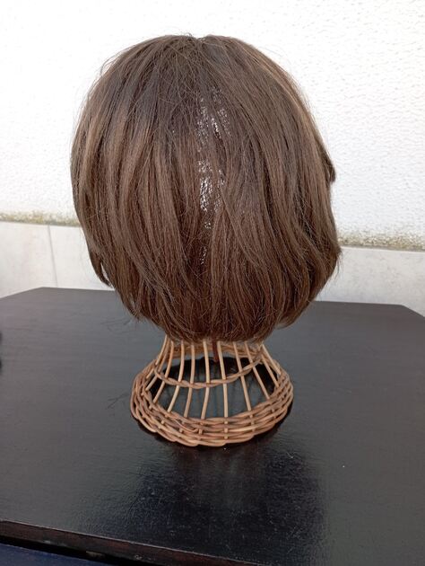 peruca 100/% humano . Cuidado de rosto