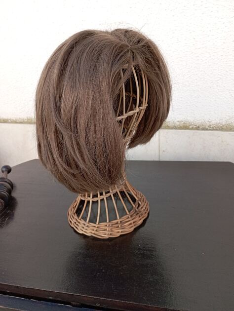 peruca 100/% humano . Cuidado de rosto