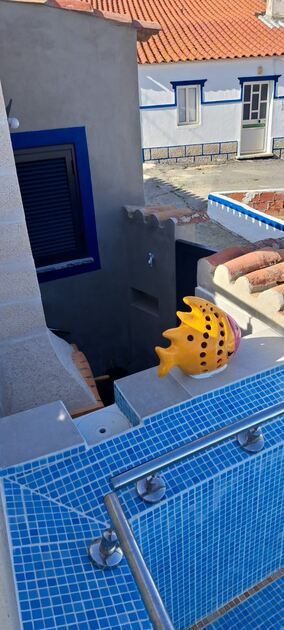 Single-storey house with a small saltwater pool fo. Casa de Férias