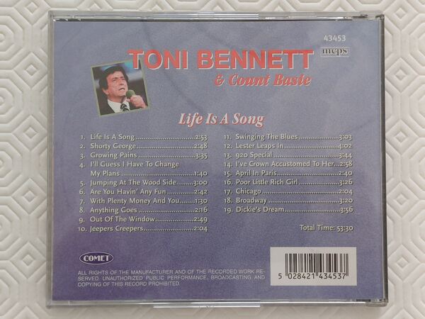 CD – Tony Bennett – Life Is A Song . Vinil, CDs