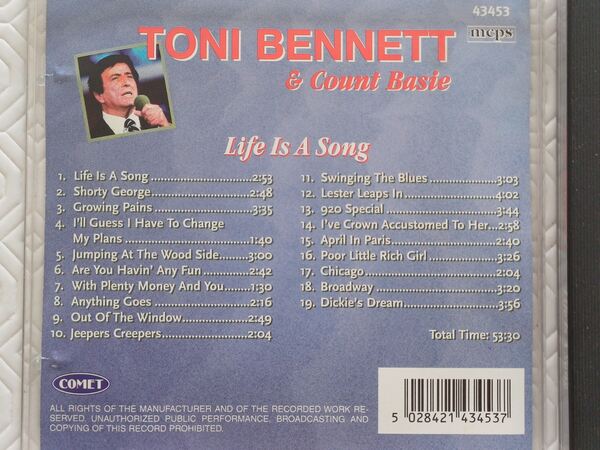 CD – Tony Bennett – Life Is A Song . Vinil, CDs