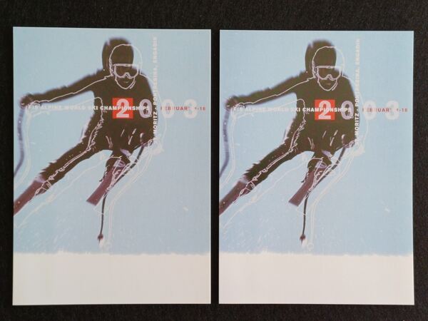 2IP, Campeonato do mundo de ski, S.t. Moritz 2003. Selos