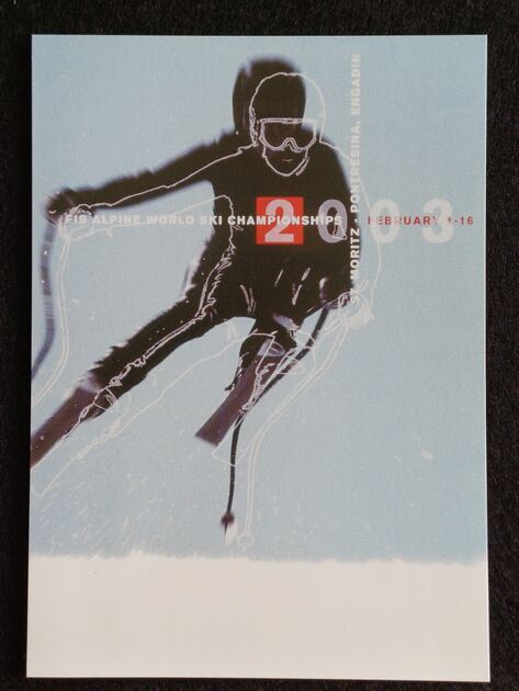 2IP, Campeonato do mundo de ski, S.t. Moritz 2003. Selos