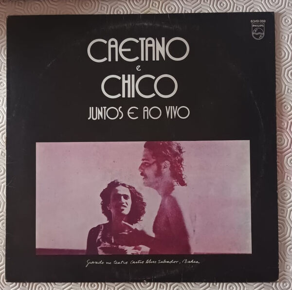 Disco Vinil Caetano e Chico - Juntos e Ao Vivo. Vinil, CDs