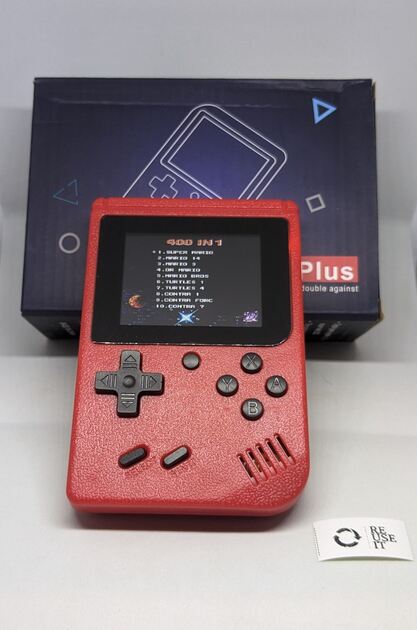 Consolas portáteis com 400 jogos retro. Consolas