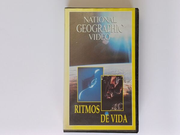 Cassete VHS National Geographic – Ritmos de vida. Filmes e DVDs