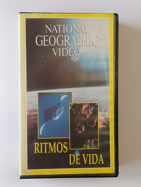 Cassete VHS National Geographic – Ritmos de vida. Filmes e DVDs