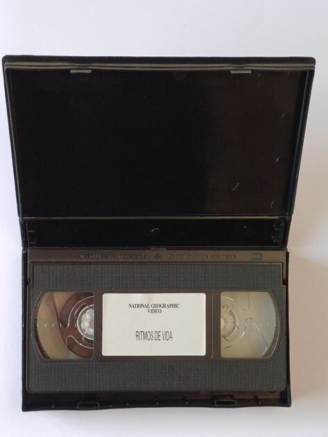 Cassete VHS National Geographic – Ritmos de vida. Filmes e DVDs