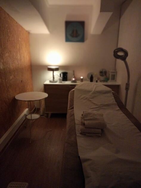 Massoterapeuta. Mobiliário comercial e lojas