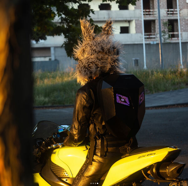 Mochila Motard Led. Cases e Malas de Moto