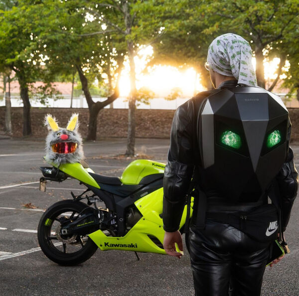 Mochila Motard Led. Cases e Malas de Moto