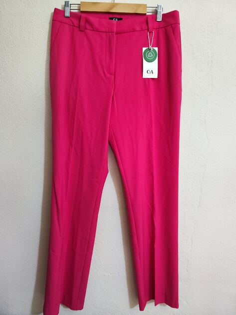 Calças clássicas de Senhora tamanho 42 Cor Fushia . Calças mulher e Macacão