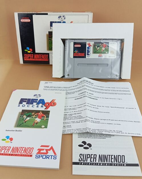 FIFA 96 SUPER NINTENDO . Videojogos