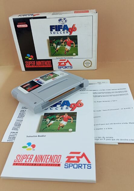 FIFA 96 SUPER NINTENDO . Videojogos