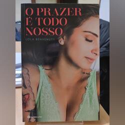Livro “O prazer é todo nosso”. Livros. Cinfães. Português     Muito bom Capa mole