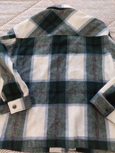 Camisa casaco – zara – tamanho S europeu . Casacos mulher