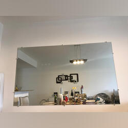 Espelho biselado de parede para sala. Espelhos. Vila Franca de Xira. Retangular Parede Muito bom Moderno