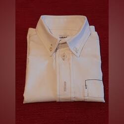 Camisa Branca M.Curta 6-9M (68cm). Camisas e T-shirts. Olivais.      Manga curta