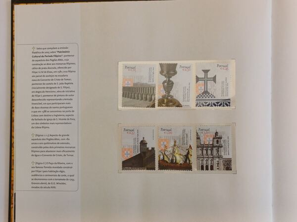 Livro A Herança Filipina em Portugal . Selos