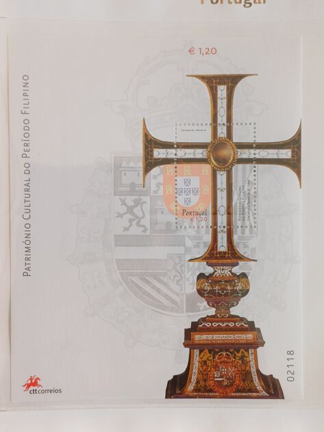 Livro A Herança Filipina em Portugal . Selos