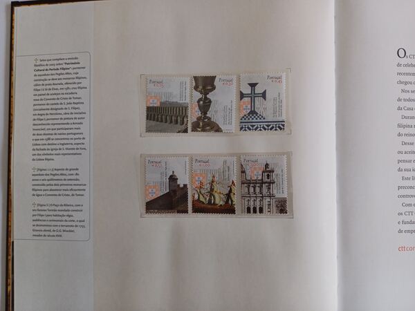 Livro A Herança Filipina em Portugal . Selos