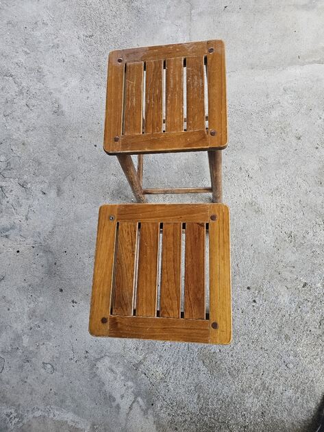 Bancos madeira . Lotes de móveis