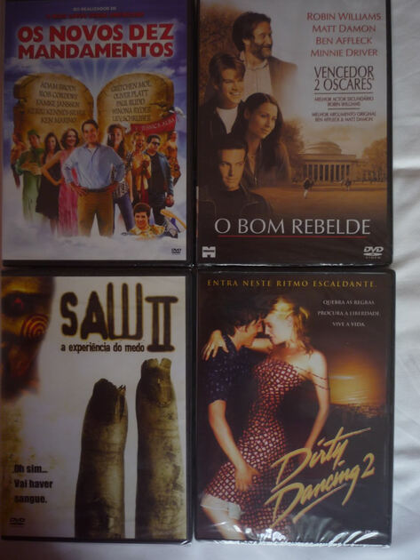 lote de 50 DVD com filmes. Filmes e DVDs