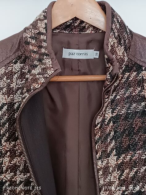 Blazer castanho PAZ TORRAS. Fatos e Blazers