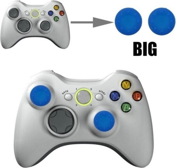Thumb grips par Adequado: PS5, PS4, PS3 e Xbox 360. Outros (Componentes)