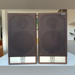 Colunas Vintage Wharfedale W506, com capas . Outros Home Audio