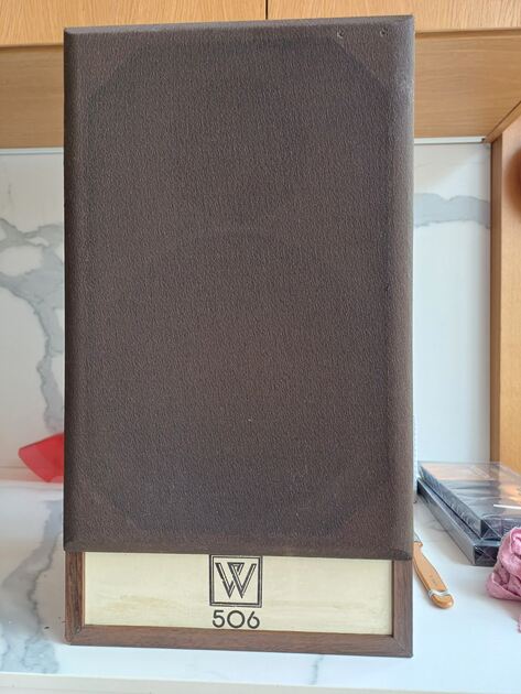 Colunas Vintage Wharfedale W506, com capas . Outros Home Audio