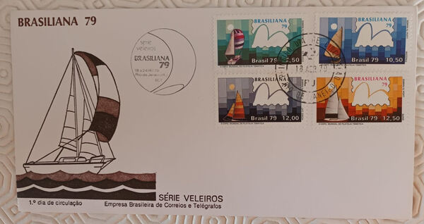 FDC UPU Rio de Janeiro 1979 Brasiliana 79. Selos