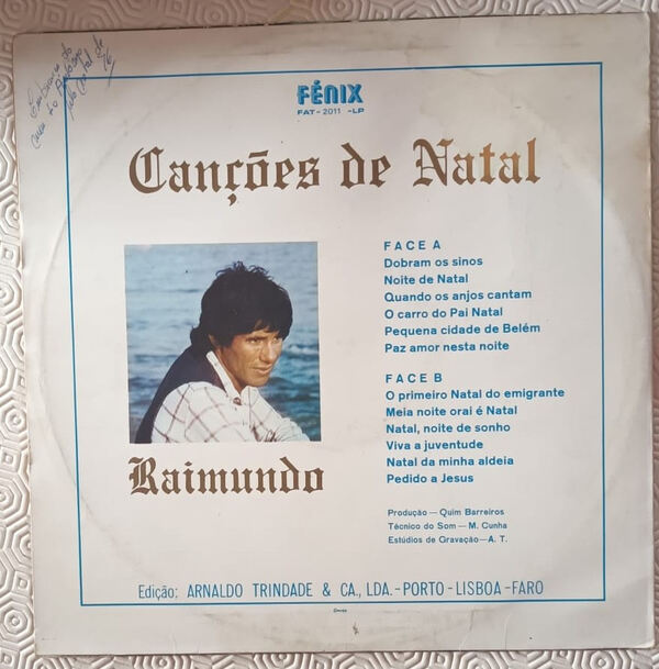 Disco Vinil Canções de Natal - Raimundo. Vinil, CDs