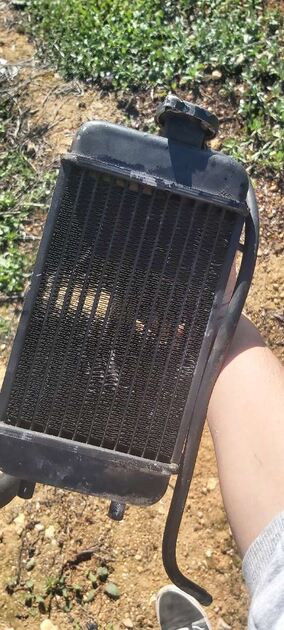 Radiador. Motor de Motos e componentes