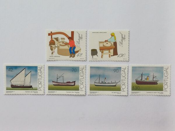 Filatelia Portugal - Ano Internacional da Paz 1985. Selos