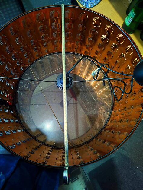 Candeeiro de Teto modelo Nymo da IKEA, marrom e cobre . Candeeiros