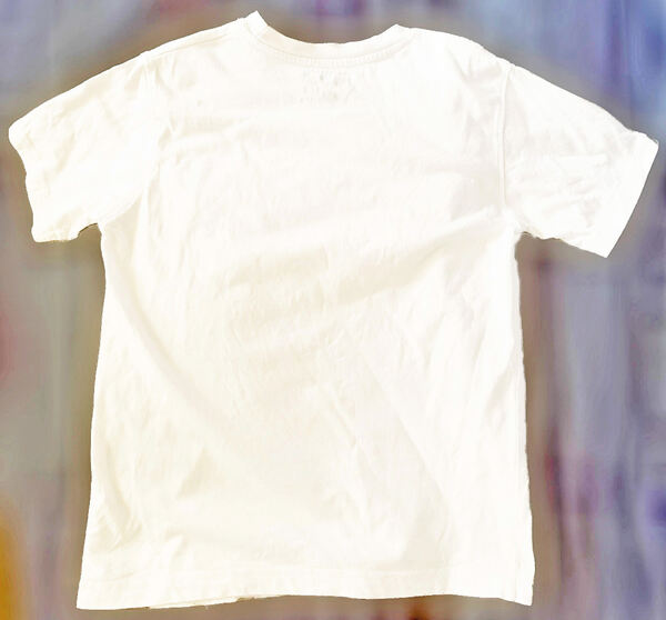T-Shirt de Criança Unissexo, Branco, Nova. Camisas e T-shirts