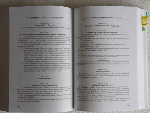 Código de Processo Civil, 2002 . Livros