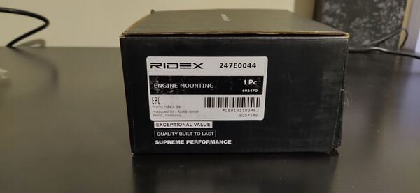 Peça Ridex. Motor e componentes